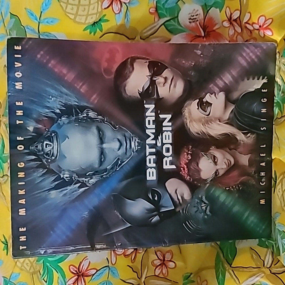 Vintage The Making Of The Movie Batman & Robin book 1997